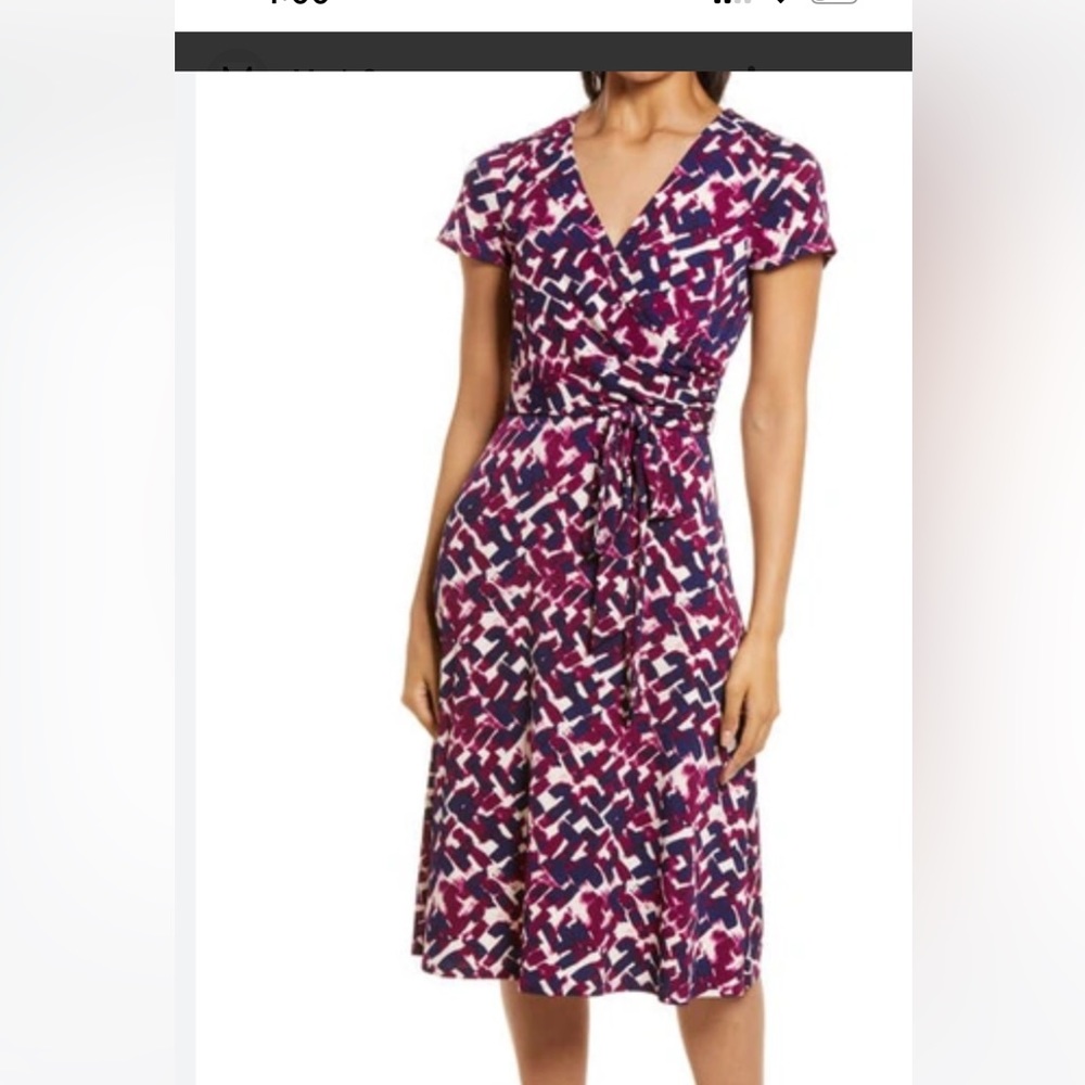 Eliza J print jersey dress